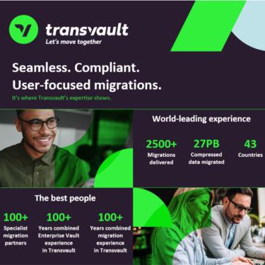 Image to show Why Transvault Infographic