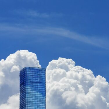 skyscraper bank migrating to Cloud