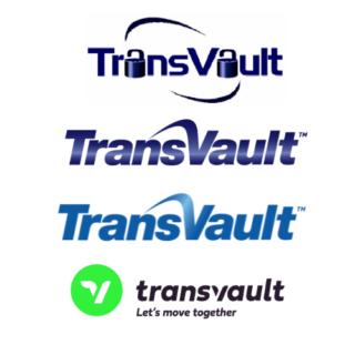 Transvault logo history